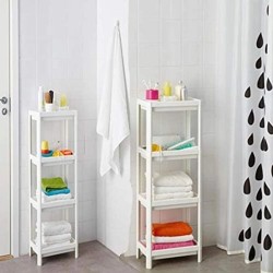 4 Tiers Rectangular Storage Rack