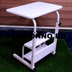 Double layer adjustable table